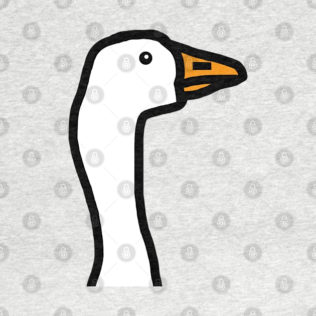 Goose Gaming Portrait by ellenhenryart